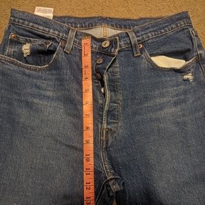Levi's jeans 501 wedgie straight